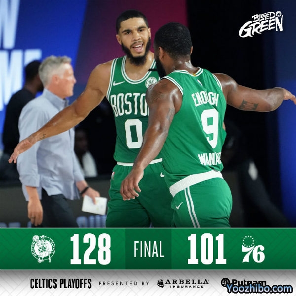 <a href=/lives/lanqiu/celtics/ target=_blank class=infotextkey>凯尔特人</a>再胜<a href=/lives/lanqiu/76ers/ target=_blank class=infotextkey>76人</a>大比分2-0！